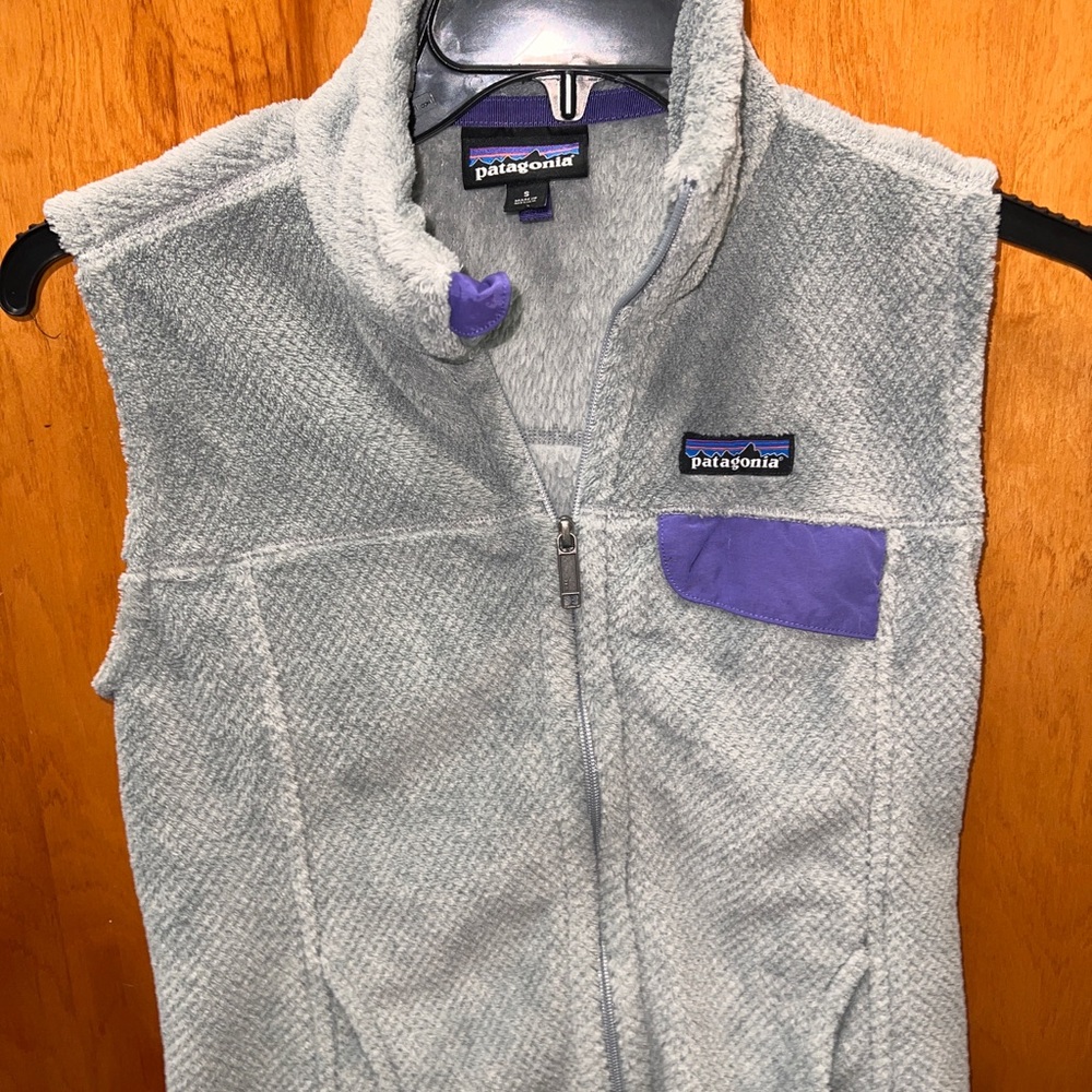 Patagonia adult small re tool fleece vest in EUC